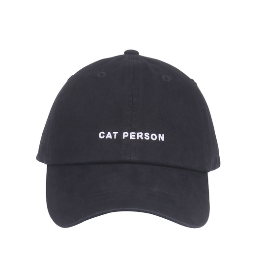 Cat Person Baseball Cap