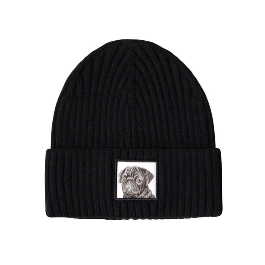 Pug Patch Beanie