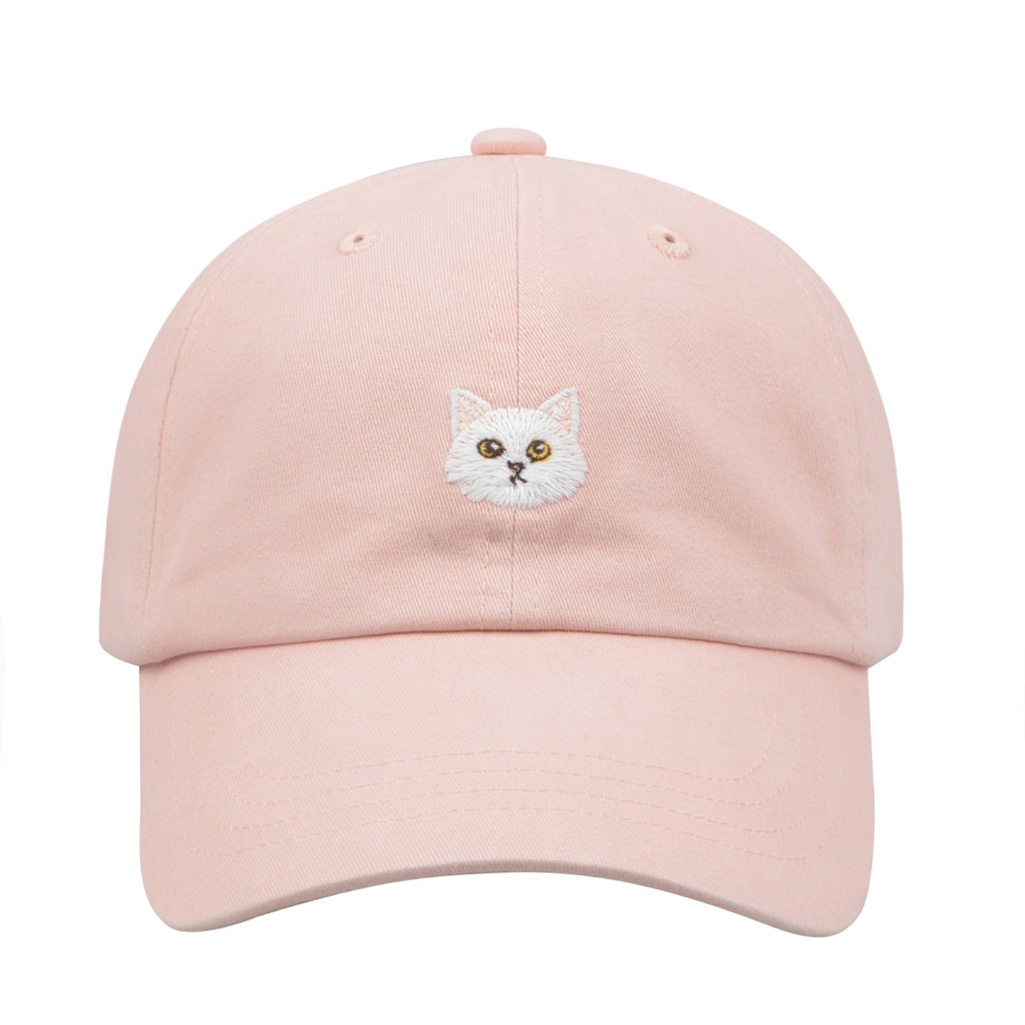 White Cat Baseball Cap