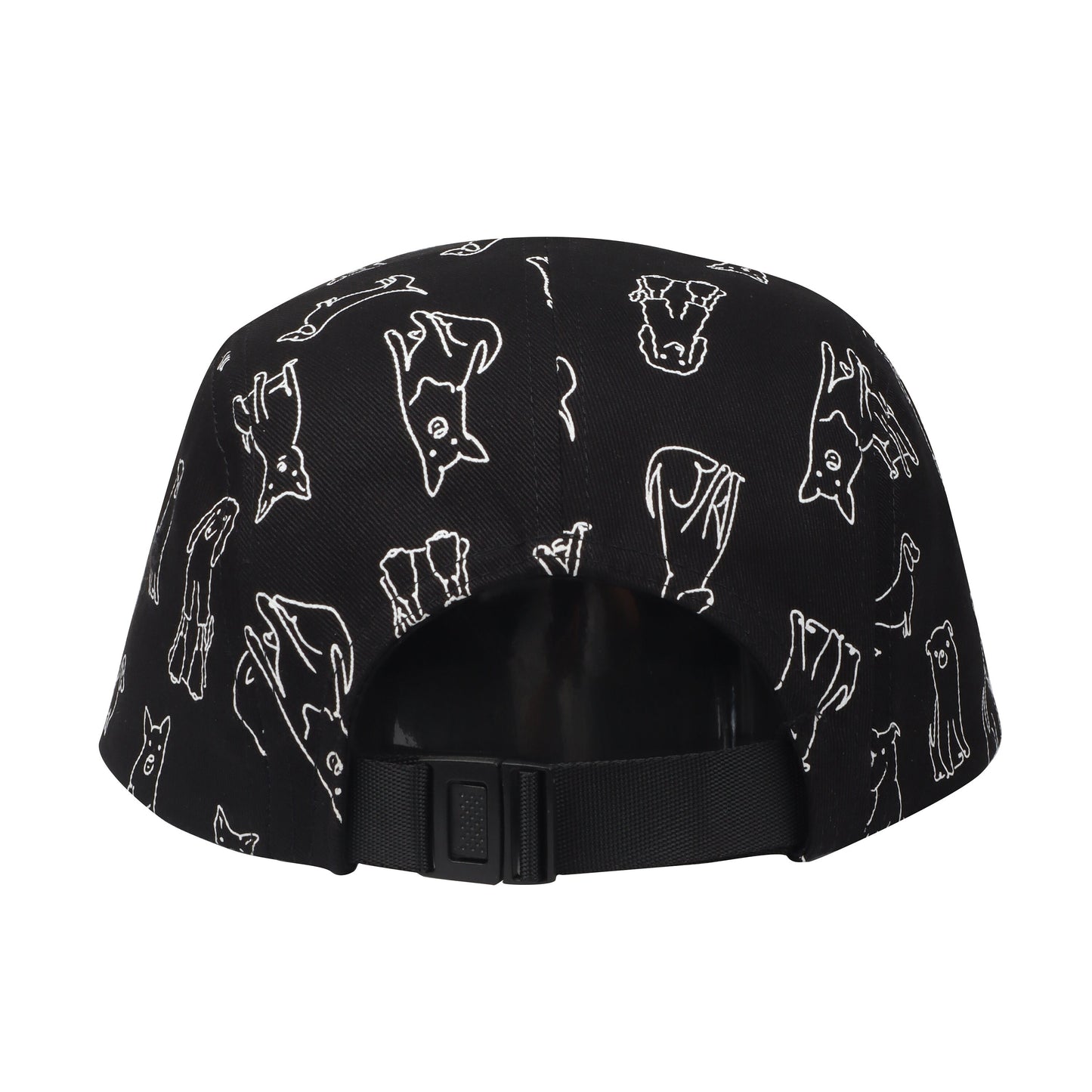 Cartoon Dog 5 Panel Hat