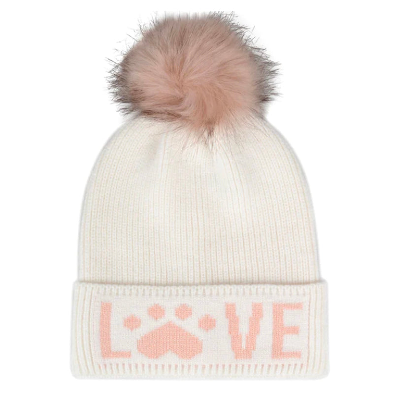 Love Pompom Beanie
