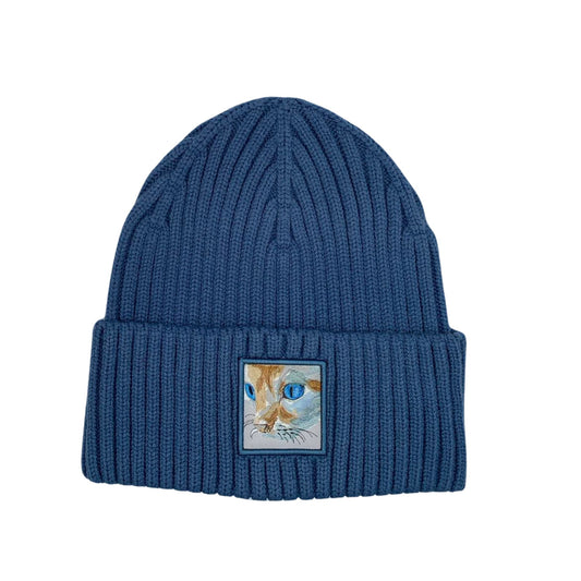 Cat Patch Beanie