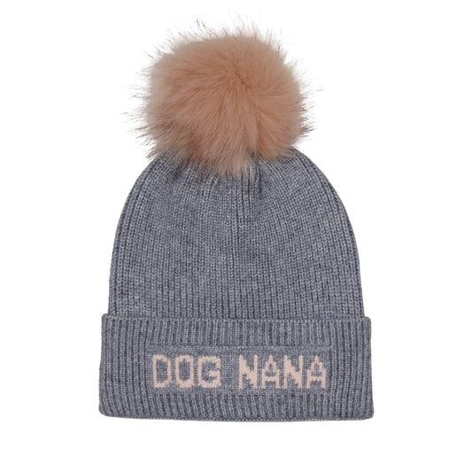 Dog Nana Pompom Beanie