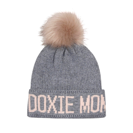 Doxie Mom Pompom Beanie