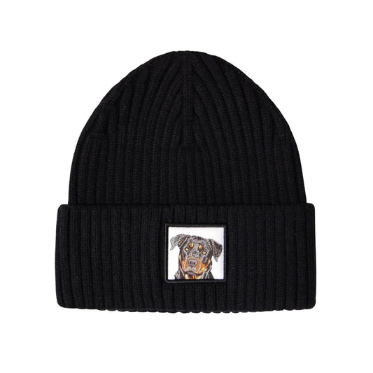 Rottweiler Patch Beanie