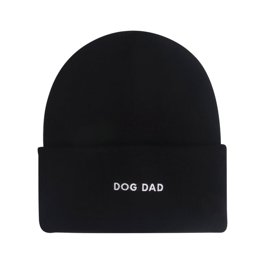 Dog Dad Embroidery Beanie