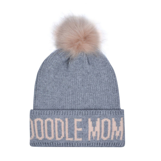 Doodle Mom Pompom Beanie