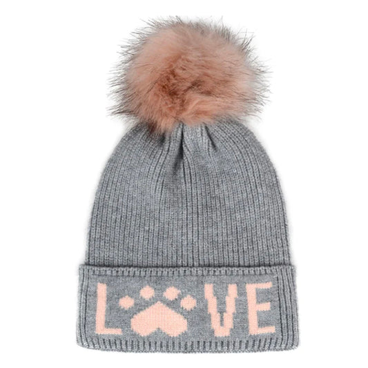 Love Pompom Beanie